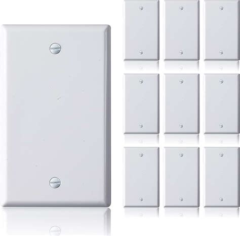 electrical box blank plate|electrical outlet blank plate.